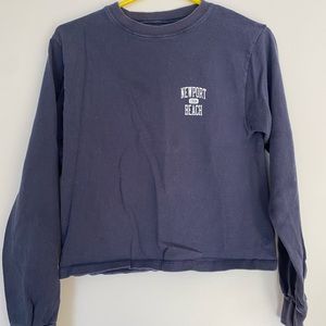 Long sleeve Newport Beach top
